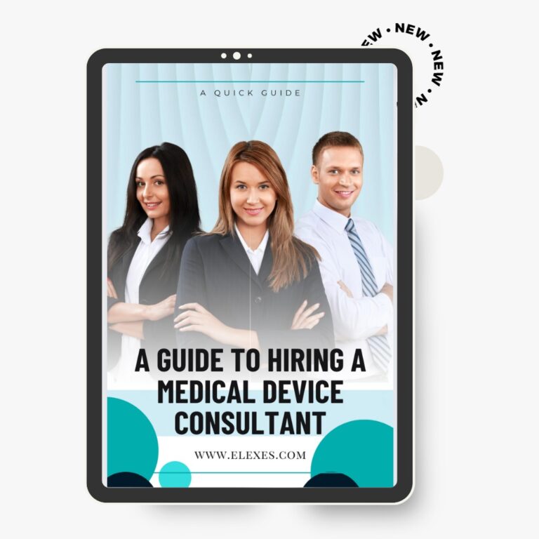 A Trusted Medical Device Regulatory Consultant! Elexes