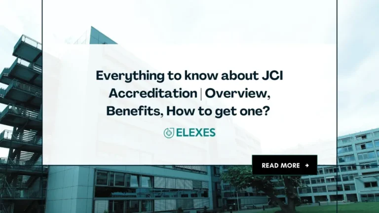 JCI accreditation for hospitals