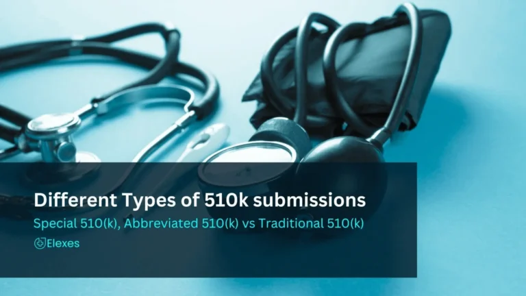 Types of 510(k) submission