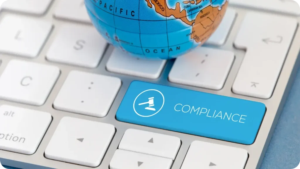 Global compliance map with IVD regulations across regions