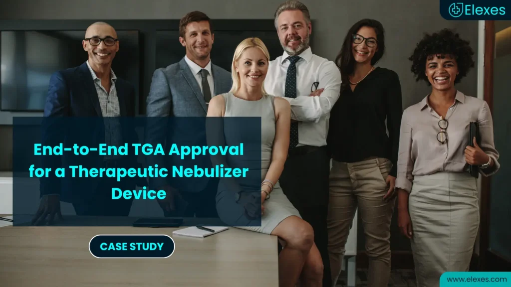 End-to-End TGA Approval for a Therapeutic Nebulizer