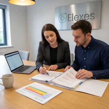 Regulatory team reviewing EU MDR device changes