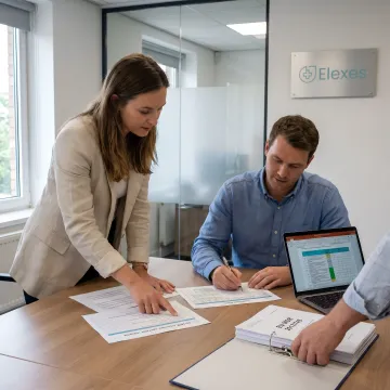 Regulatory team reviewing MDR compliance documents