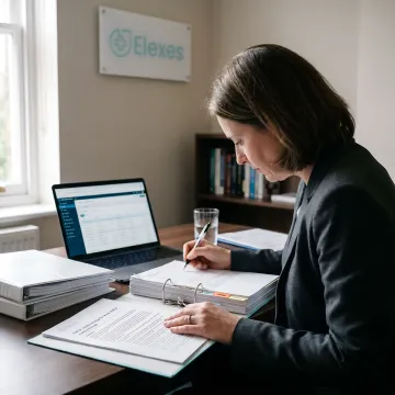 Regulatory consultant reviewing PMCF guidance documents